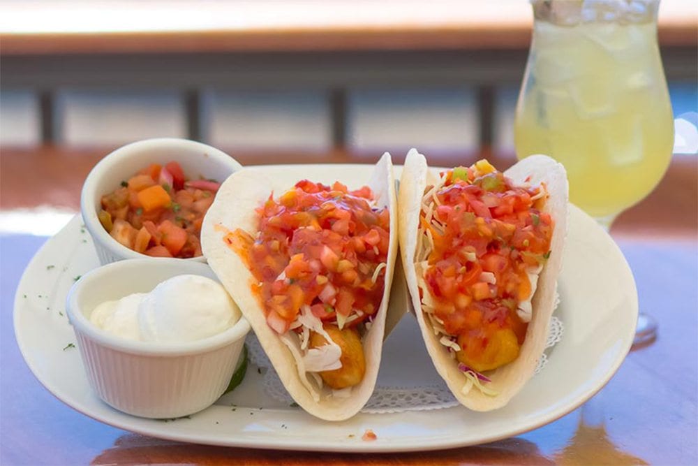 Fish Tacos- Cape May Restaurant- Harry's Ocean Bar & Grille
