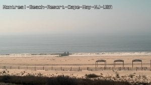 Image from Montreal Beach resort ocean cam.