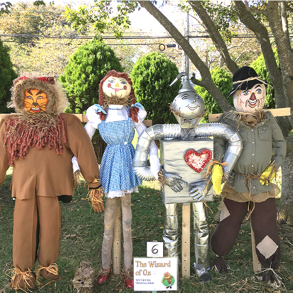 cape may scarecrows