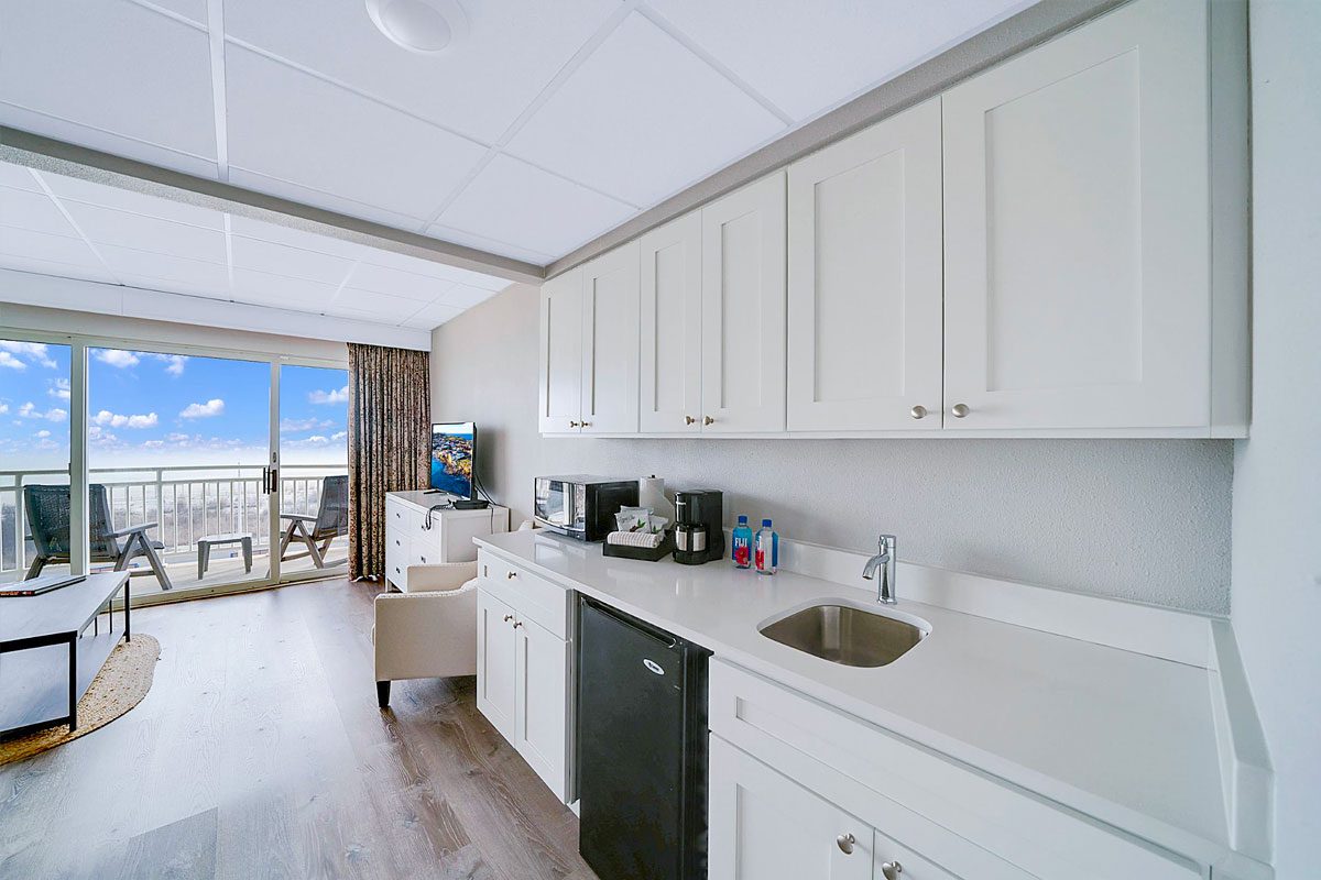 Two Double Suite Kitchenette Ocean View Madison Resorts